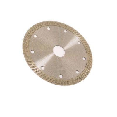 হট প্রেস উচ্চ মানের 5 ইঞ্চি '125×1.2/2.0×10×22.23mm চীনামাটির বাসন ডায়মন্ড ব্লেড 65Mn স্টিল বডি দীর্ঘ কাটিং লাইফ সহ