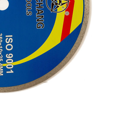 সাধারণ উদ্দেশ্যে, সিরামিক, মার্বেল এবং কংক্রিটের জন্য হট প্রেস 14 ইঞ্চি 350 × 2.2/3.2 × 10 × 25.4 মিমি ডায়মন্ড টাইল স ব্লেড