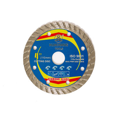 4.3ইঞ্চি 110x20mm সুপার পাতলা চীনামাটির বাসন ডায়মন্ড স ব্লেড উচ্চ মানের 65Mn স্টিল বডি