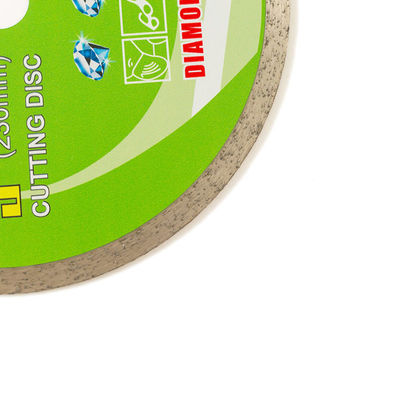 কোল্ড প্রেস 9 ইঞ্চি 230×1.8/2.6×10×22.23mm একটানা রিম ডায়মন্ড ব্লেড দীর্ঘ জীবন সহ সিরামিকের জন্য