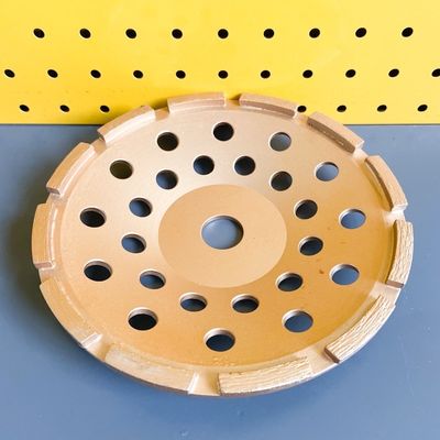কারখানার 9 ইঞ্চি লেজার ঢালাই 230 মিমি ডায়মন্ড সিঙ্গেল রো গ্রাইন্ডিং কাপ হুইল কংক্রিট, পাথর, শক্ত বিল্ডিং উপকরণের জন্য