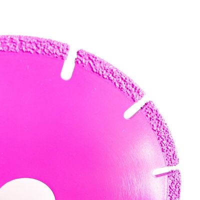 মেশিনারি প্রসেসিং ইন্ডাস্ট্রির জন্য উচ্চ মানের 100×1.4/2.2×5×20×12T ভ্যাকুয়াম ব্রেজড ডায়মন্ড স ব্লেড