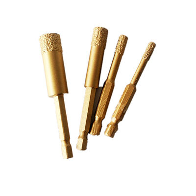 গ্যানাইট টাইল চীনামাটির বাসন মার্বেল ড্রিল বিটগুলির জন্য 10*65*10 মিমি শুকনো ডায়মন্ড কোর ড্রিল বিটগুলি উচ্চ মানের দীর্ঘ জীবন সহ