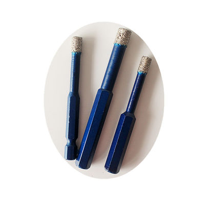 গ্যানাইট টাইল চীনামাটির বাসন মার্বেল ড্রিল বিটগুলির জন্য 10*65*10 মিমি শুকনো ডায়মন্ড কোর ড্রিল বিটগুলি উচ্চ মানের দীর্ঘ জীবন সহ