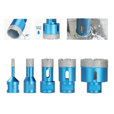 উচ্চ মানের চীনামাটির গানাইট টাইল গ্লাস সিরামিক মার্বেলের জন্য ডায়মন্ড কোর বিট 40×10×60×M10