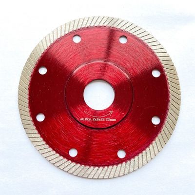 সাধারণ উদ্দেশ্যে 5 ইঞ্চি 125x0.8/1.2x8x22.23 মিমি সিরামিক ডায়মন্ড ব্লেড, সিরামিক, ইট