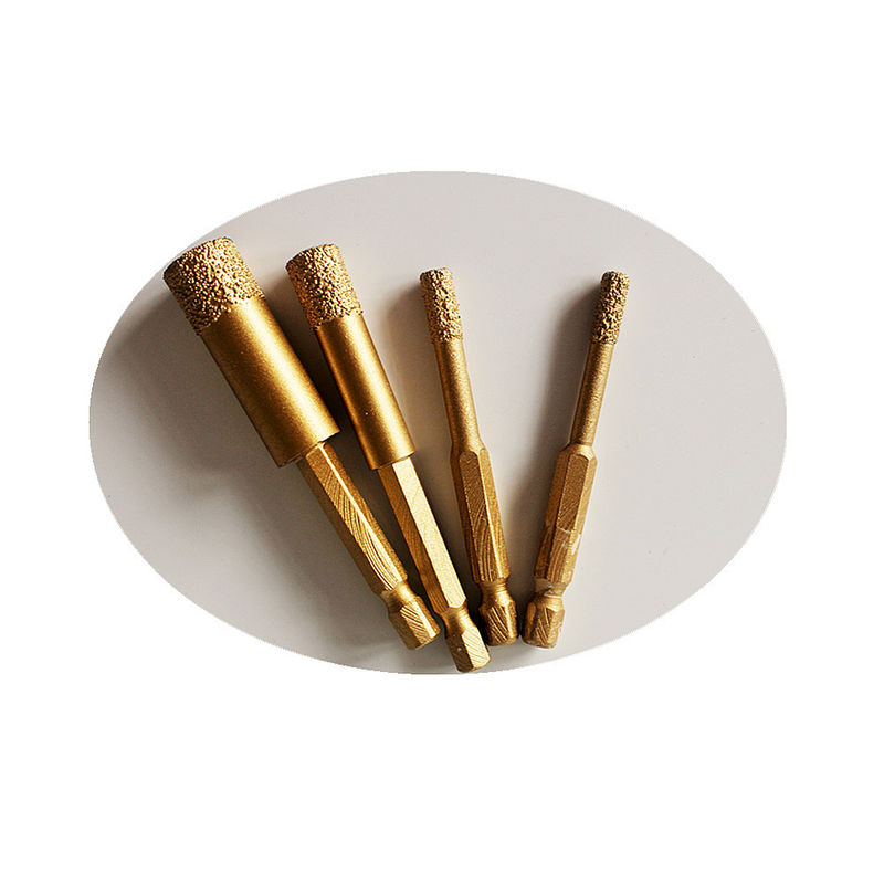 গ্যানাইট টাইল চীনামাটির বাসন মার্বেল ড্রিল বিটগুলির জন্য 10*65*10 মিমি শুকনো ডায়মন্ড কোর ড্রিল বিটগুলি উচ্চ মানের দীর্ঘ জীবন সহ